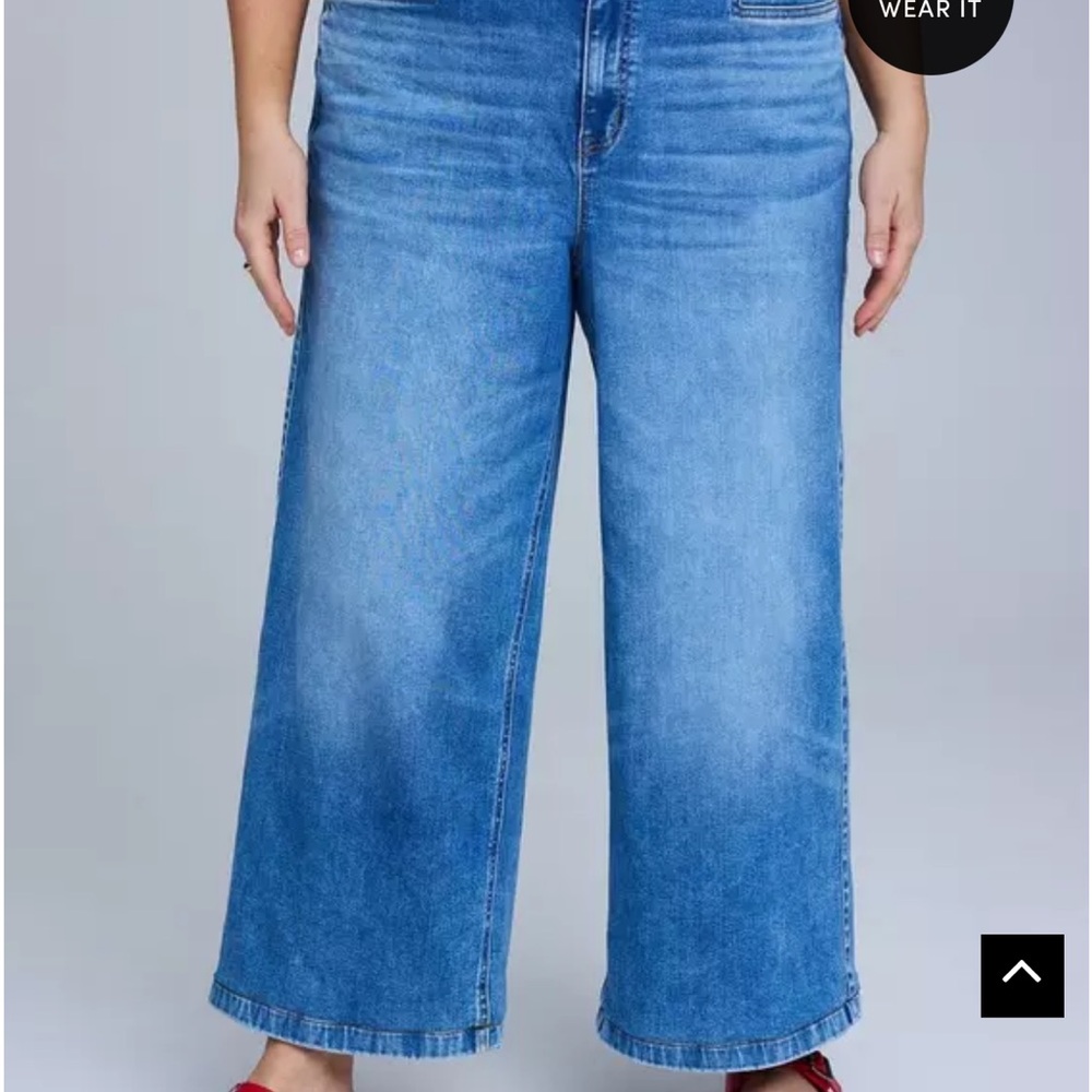 Torrid Belle Isle Flare Wide Leg Jeans